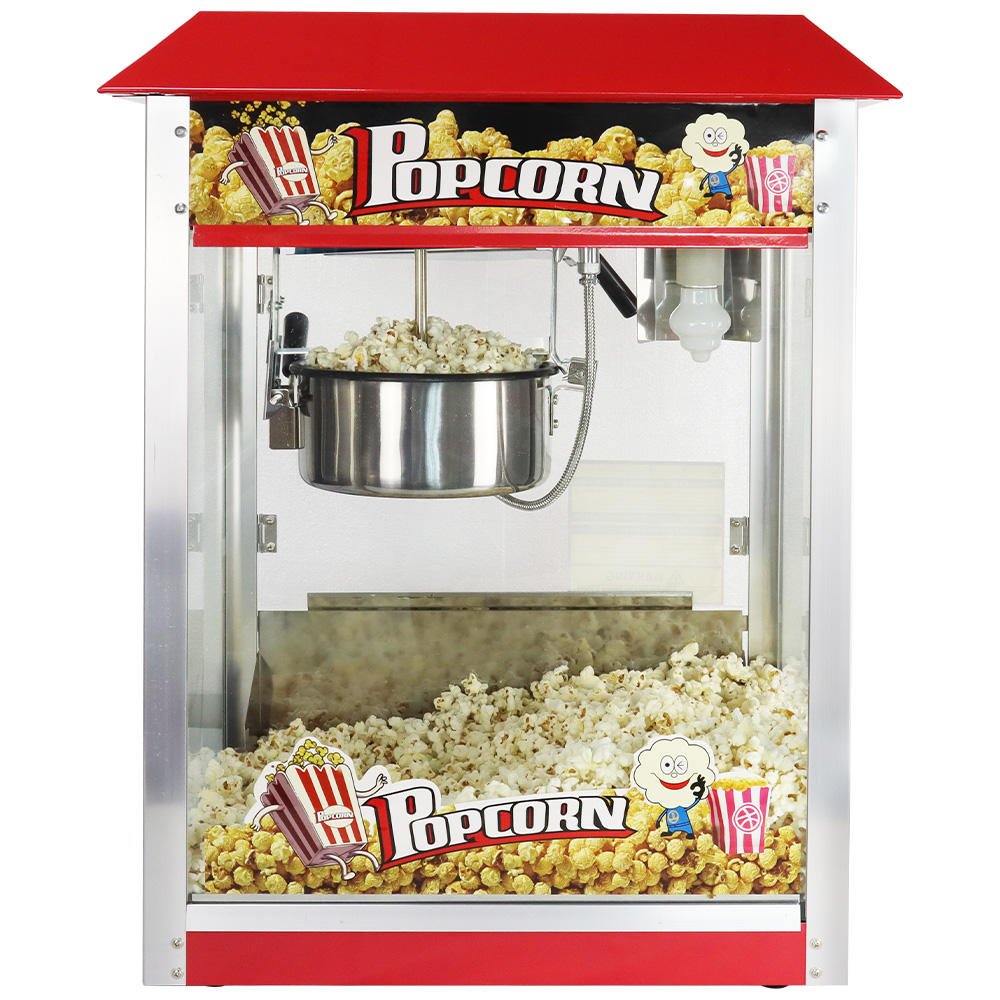 Electric Popcorn Vending Machine, front view