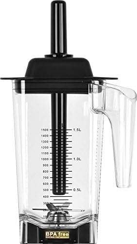 J-T-C OmniBlend V TM-800A Professional Blender, Tritan jar close-up