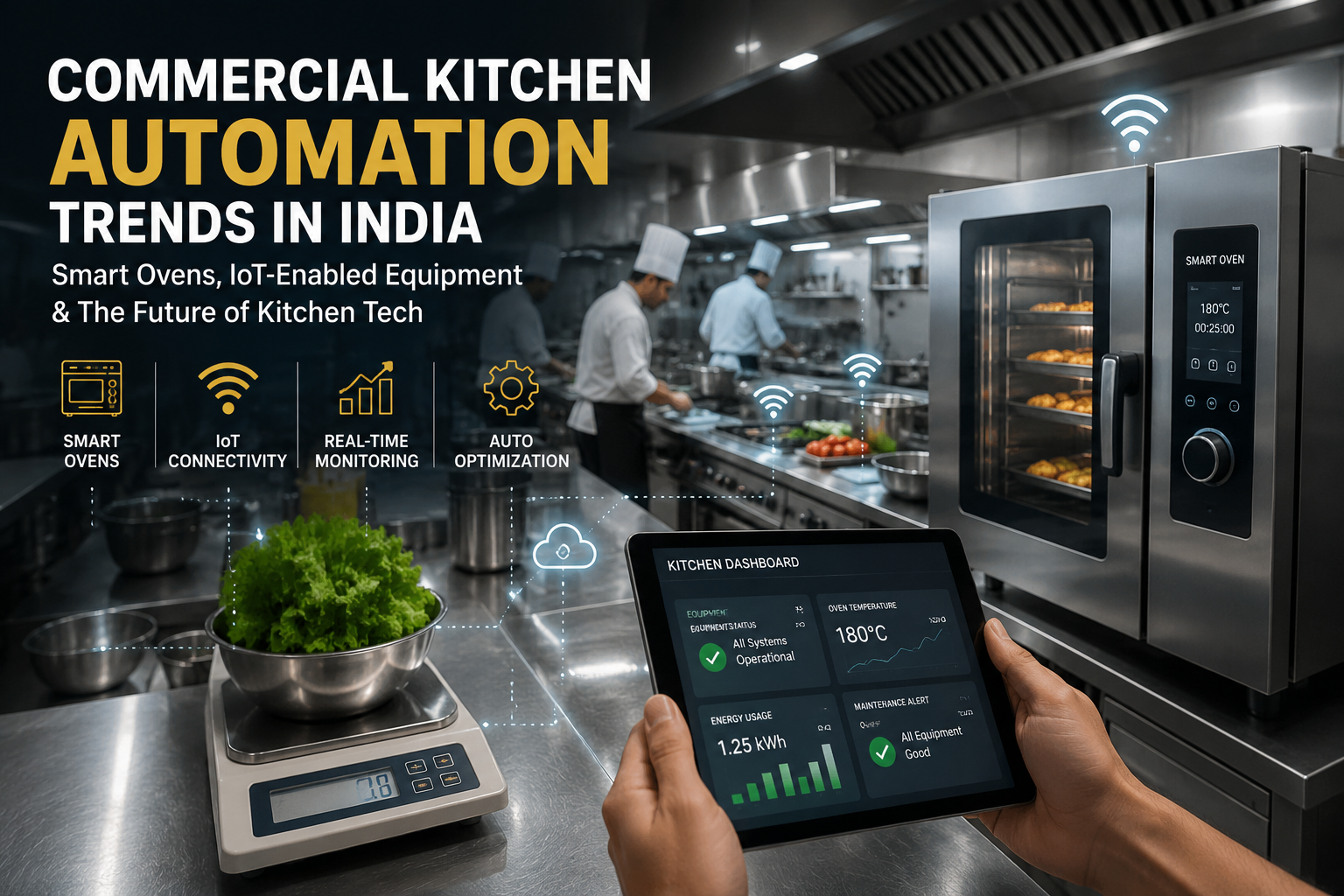 Commercial kitchen automation trends in India
