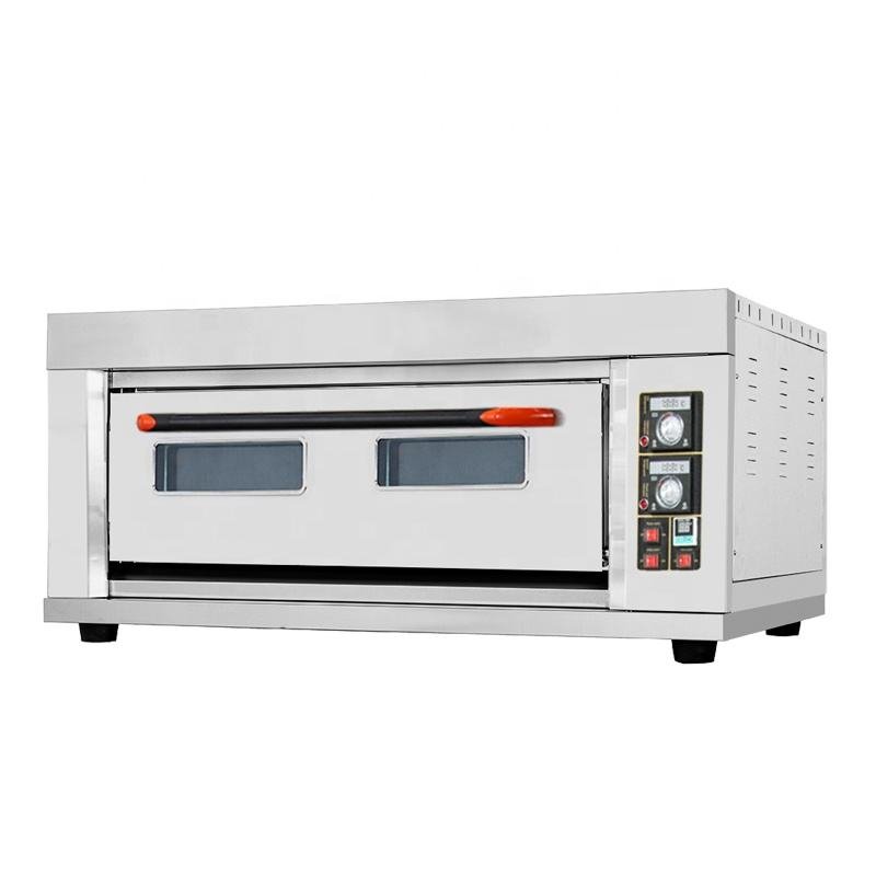 Electric Oven 1 Deck 2 Tray (EBO-12), front angled view