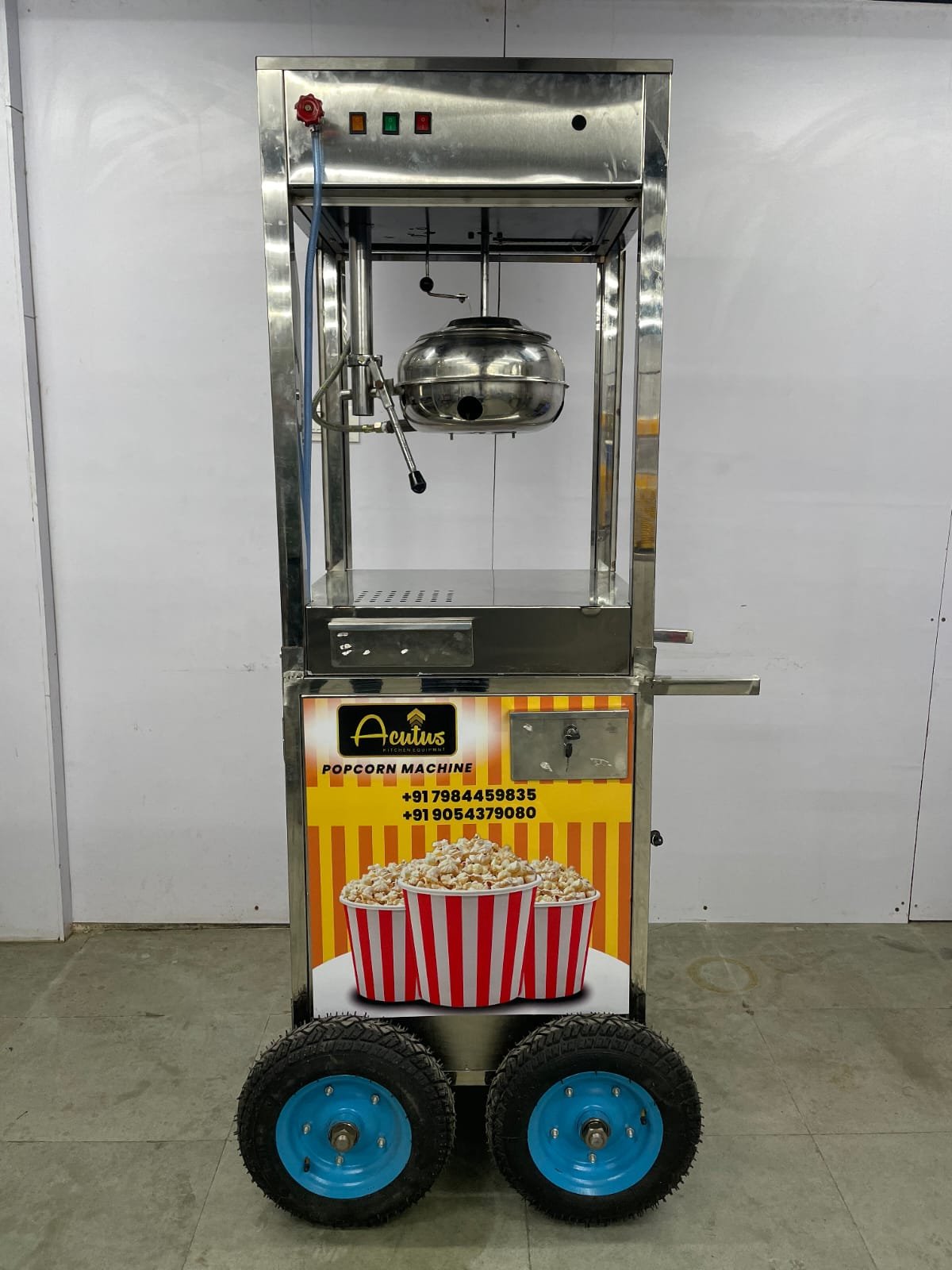 Popcorn Cart Gas