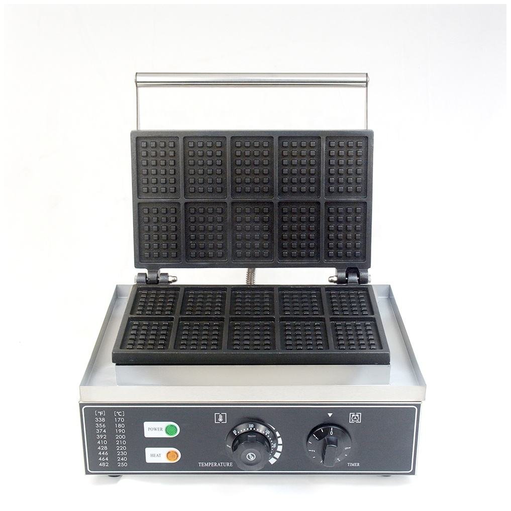 ACUTUS 10 PIS commercial waffle maker with heavy-duty stainless-steel construction