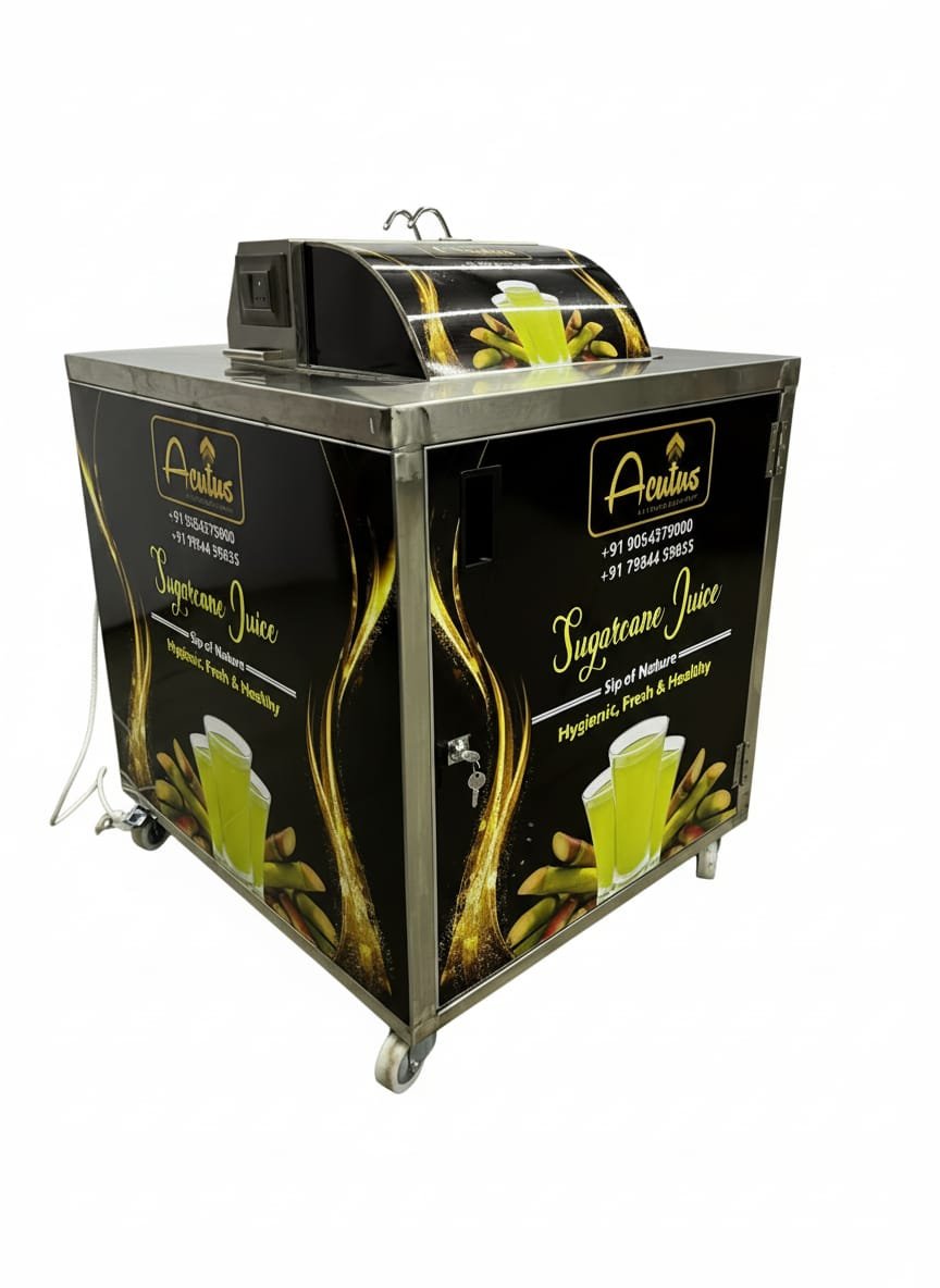 Sugarcane Juice Machine with Chiller