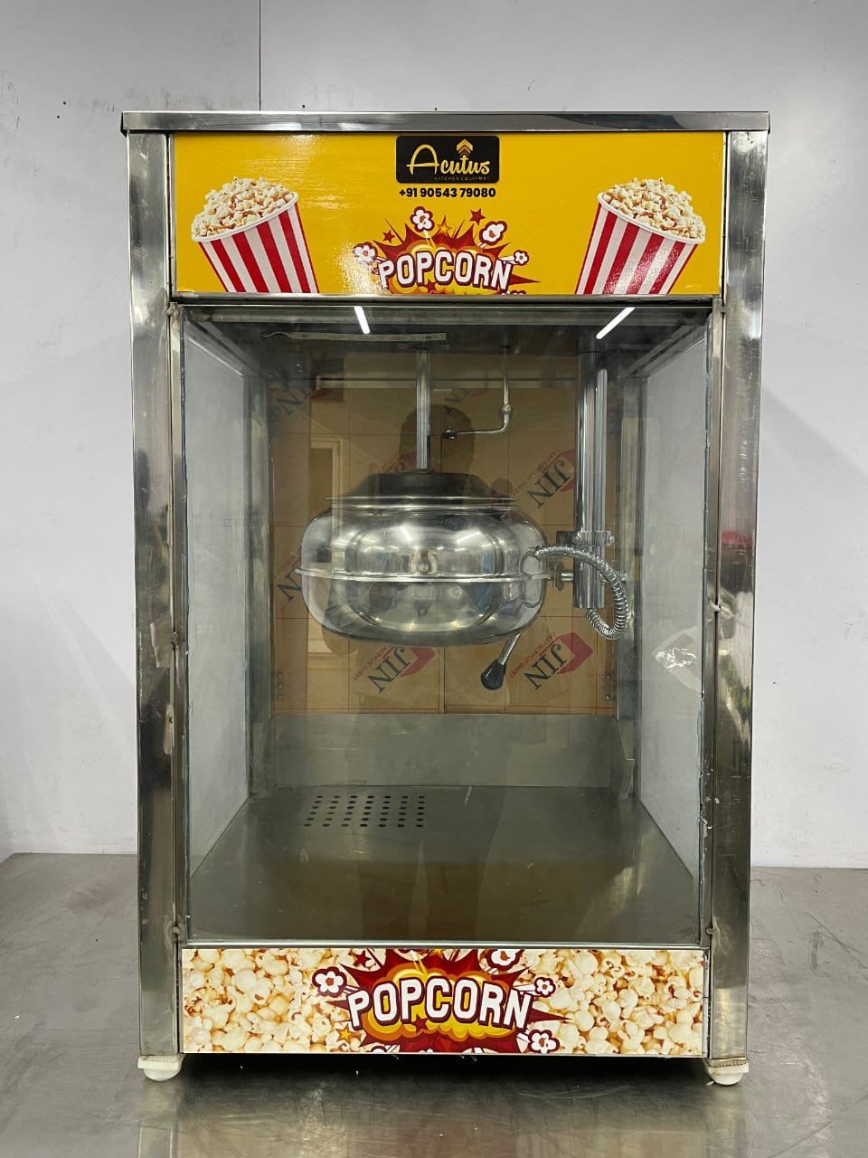 Table Top Gas Popcorn Machine